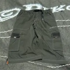 00s archive piko テック系 ギミック ナイロンショーツ 膝下丈のサムネイル