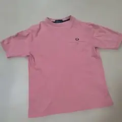FRED PERRY ピンク Tシャツ S