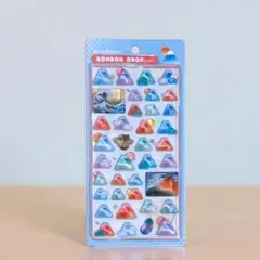 和柄　ボンボンドロップシール　富士山