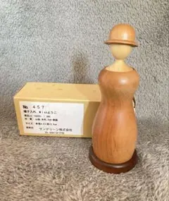 【新品未使用】サングリーン 爪楊枝入れ Missようこ 昭和レトロ