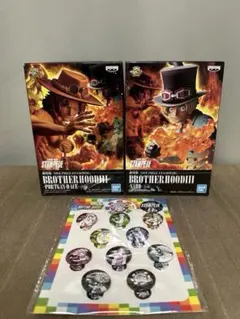 ONEPIECE ワンピース スタンピード エース サボ フィギュア　未開封