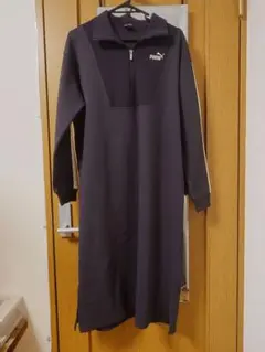 PUMA スウェットワンピース ブラック L