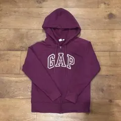め*ら様 【GAP】紫 フルジップパーカーM y2k archive 平成