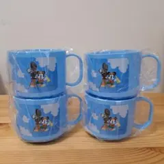 ディズニー　アンバサダー　プラカップ　４点セット