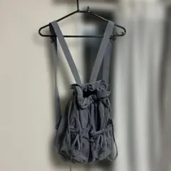 ZARAグレー ドローストリング バックパックのサムネイル