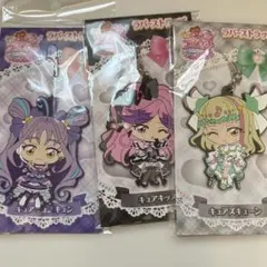 映画　キミとアイドルプリキュア！　ラバーストラップ３点セット