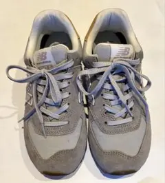 new balance WL574NA2 グレー スニーカー　24cm