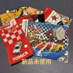 【週末価格】カーズ タオル 巾着 トミカ マフラータオル 6点セット