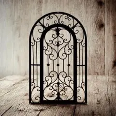 アンティーク　アーチ型 アイアン ウォールデコ インテリア　ウオールアート185