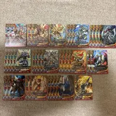 バディファイト　迅雷騎士団　デッキパーツまとめ売り