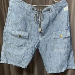 Edwin ライトブルー ショートパンツ