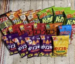 [限定価格]17袋湖池屋カルビーお菓子まとめ売り