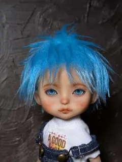 アイシードールカスタム ロックな男の子 首傾げymy タトゥー加工