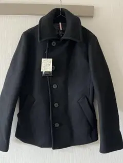 【極美品 最高級エクスクルーシブ】ムッシュニコル　ピーコート　チャコール　L 2026年最新】MONSIEUR NICOLE メンズ ピーコート・ウールコートの人気