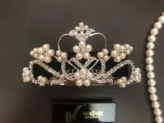 ティアラ　PV-11 ワタベウェディング 結婚式 ヘッドアクセサリー ティアラ PV-11 ワタベウェディング