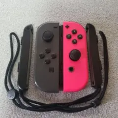Switch　ジョイコン　左右　ブラック&ピンク