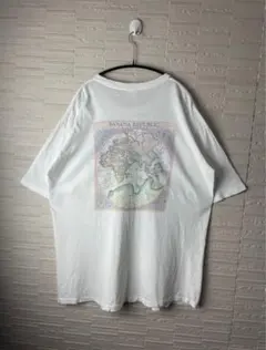 90sUSA製ヴィンテージ バナナリパブリック地図Tシャツ　シングルステッチのサムネイル