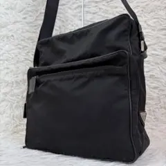美品✨PRADA プラダ ショルダーバッグ サイドポケット archive 黒