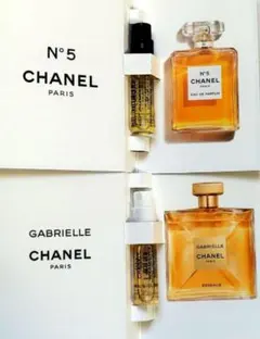CHANEL★No.5＆ガブリエルシャネルエッセンスサンプルセット