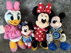 ミッキー ミニー デイジー ぬいぐるみセット