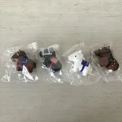 サラブレッドコレクション　ソフビフィギュアマスコット　４点セット