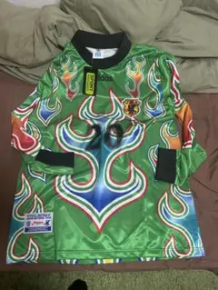 日本代表 川口能活 1998シーズンW杯GK 炎 ユニフォーム キーパー L