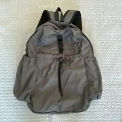 green label relaxing リュック グレー PCバッグ付き