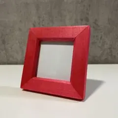 ミニ額　フォトフレーム ハンドメイド　S　ピンク　新品未使用