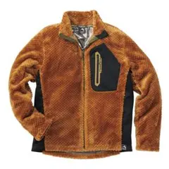 キムタク着用同型色違い・新品・ワークマン フリース裏アルミジャケット ブラウンL