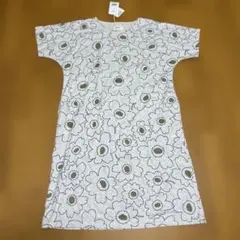 HART MARKET フラワープリント 半袖ワンピース　ハートマーケット　F