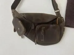 Tiding タイディング 本革 レザーバッグ　ボディバッグ