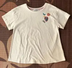 【Jocomomola】mentos コラボ Tシャツ アイボリー 40サイズ