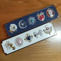 2個セット　ビジュー缶　空缶　お菓子のミカタ