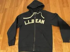 L.L.Bean ネイビー ジップパーカー M