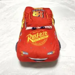【美品】カーズ マックイーン BIGぬいぐるみ クッション