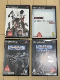 バイオハザード ゲームソフト 4本セット