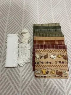 パッチワーク柄生地