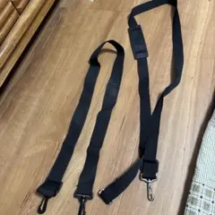 バッグ用 ショルダーストラップ 2本セット ブラック