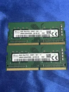 SK hynixノート用メモリ 16GB(8GB×2枚) DDR4-3200AA - メルカリ