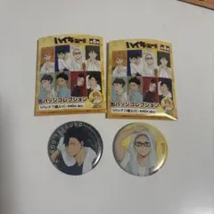 ハイキュー!! 缶バッジ 2個セット