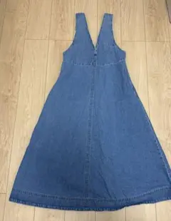 GU デニム　2wayジャンパースカート