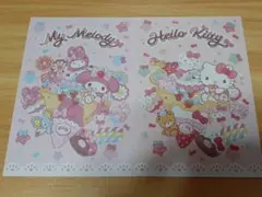 サンリオ　ポストカードガム　マイメロディ&キティ