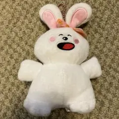 たべっ子どうぶつ うさぎぬいぐるみキーホルダー