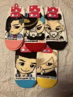BIGBANG G_DRAGON 公式ツアーグッズソックス4足セット BIGBANG G_DRAGON 公式ツアーグッズソックス4足セット