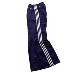 【着画あり】00s adidas ナイロンパンツ Mサイズ archive