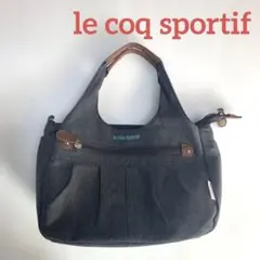 le coq sportif ダークグレー トートバッグ