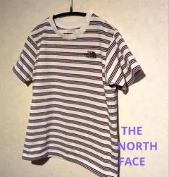THE NORTH FACE ストライプ Tシャツ 半袖 140