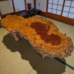玉杢 瘤杢 瘤 天然木 一枚板 小さい座卓 ちゃぶ台 ローテーブル 2025年最新】瘤 座卓の人気アイテム - メルカリ