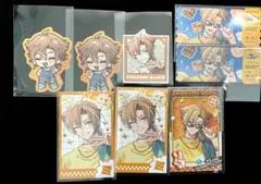【三ミ一体！！！！！！】伏見ガク　ステッカー&チェキ風カードセット