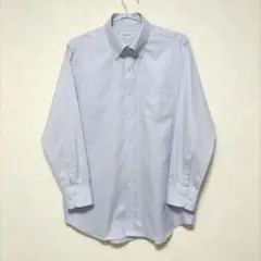 D'URBAN　コットン オックス ボタンダウンシャツ　43-84　XL　ブルーのサムネイル